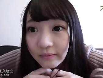 See Angel's red-hot Japanese cunt jizm hard with her massager-powered onanism sesh