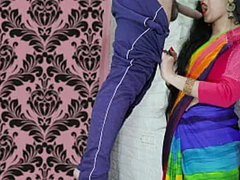 Your Indian Bhabhi Harami Pati gets her furry puss and butt plowed with a torrid electrician