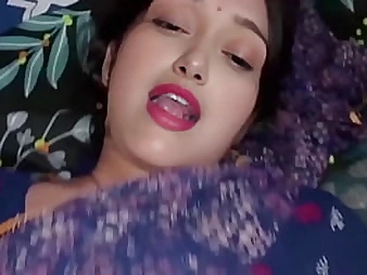 Monu and Radha786 get down and sloppy with each other in Hindi audio, with a cumshot surprise