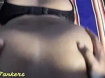 Desi Aunty's very first-ever rectal with clear Tamil audio - super-steamy and sizzling!
