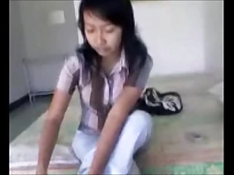 Indonesian super-bitch scandalized by tough fuck-a-thon in the office