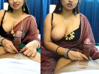 Super-hot Desi Aunty with Indian Huge Udders Sweat-soaked in arm-job madness