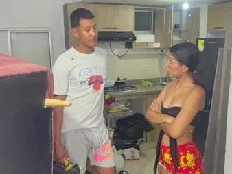 Saraymike's rock-rock hard ass gets ravaged by my fat knob in multiple postures for renovating her guest room