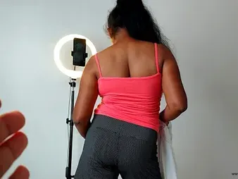 Marvelous Brownis tries to entice her step-brutha with a TikTok - Pov internal ejaculation