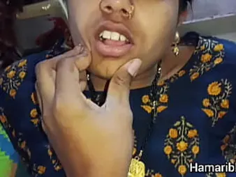 Devi & Abhi cheat on their husband with insatiable Indian three way in mansion