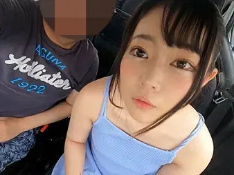 Puny & kawaii Osaka teenage gives a gargle-job & hand job while driving