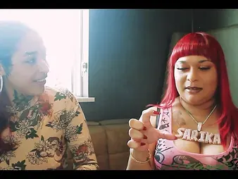 Mayhem Melodie and Carmen share a sizzling bi-racial g/g session