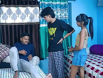 Stepmom's Desi ruby gets plucked & deepthroats of a piece with a bimbo by say no to 2 hot stepdads up a homemade videotape