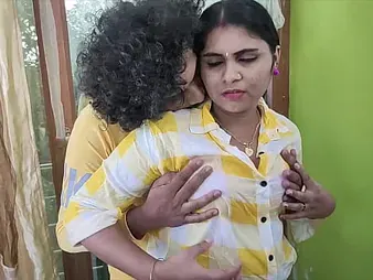 Desi Nymphomaniac Vaishnavy Raj and Sharun Raj get reticent in their first-ever ever sex-crazed tryst