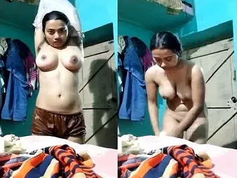 Desi teen relating to hot body gets unembellished in all directions the dredge away added to gets a hot facial