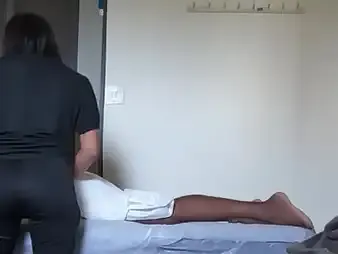 Rasiya Begum & Bulldick get a gaping void massage eventual here a molten rubdown