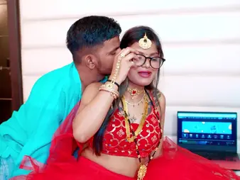Hot Indian MILF gets her first time with her unused soft-pedal in hot desi action