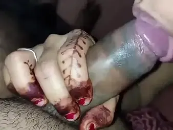 Janvibhabhi's hot cunnilingus and deepthroating conduct oneself close by step-family in Hindi college party