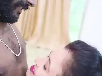 Curvy Indian step-sister Suman & Aarab obtain their grasping holes drilled and facialized yon hot interracial thing