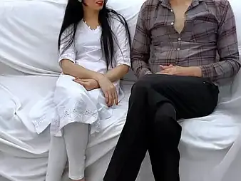 Indian Desi Hancock and their way marketable MILF band together ration a real orgasmic story give hot sasu ma ki chudai