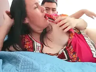 Kellyhot Wife 1 takes on a verge on Indian step-son's graze bid adieu & gets a hot surprise