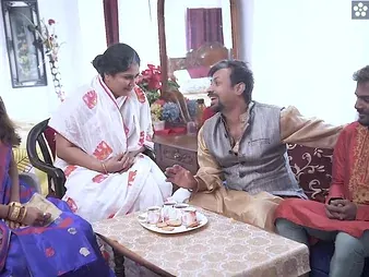 Desi Aunty gets her taut booty porked rock-hard hard by her Indian step son-in-law