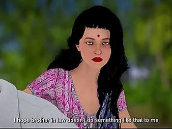 Hot Desi Bhabhi gets drilled hard by Brutha-in-law's Hindi audio while wearing a sexy outfit & procurement a cumshot