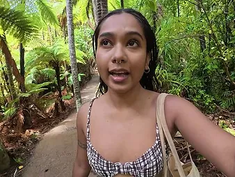 Desi Mia Z goes wild all round outdoor masturbation & deep dicking in NZ
