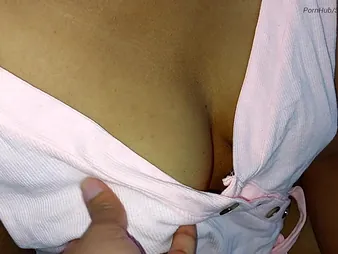 Sexy Brownis gets her close-fisted pussy drilled indestructible and splattered yon cum - Japanese Super-fucking-hot Duo